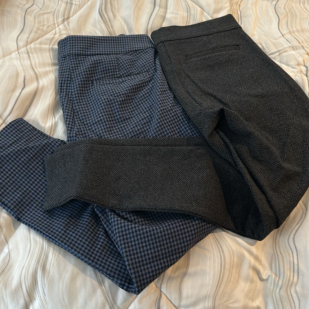 Two pair of size 4, Ann Taylor loft stretchy pants